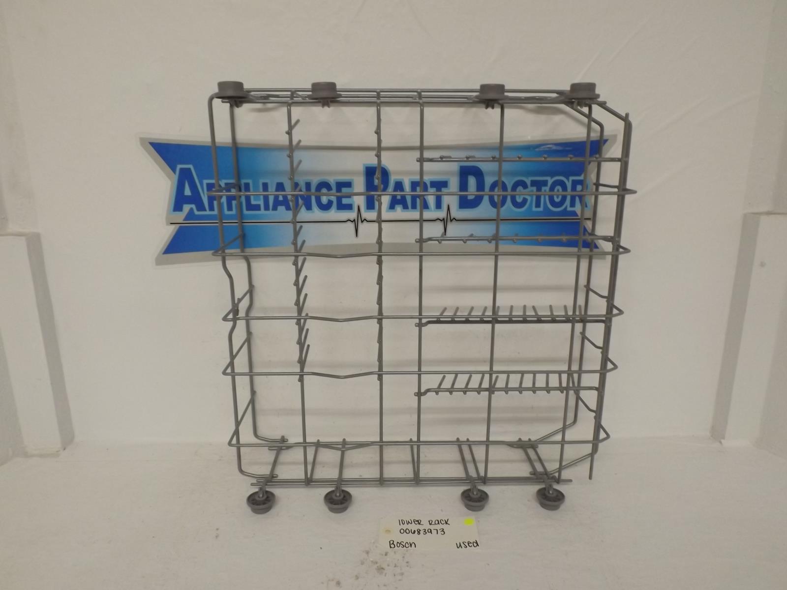 Bosch Dishwasher 00683973 Lower Rack Used Bosch Dishwasher 00683973 Lower Rack Used